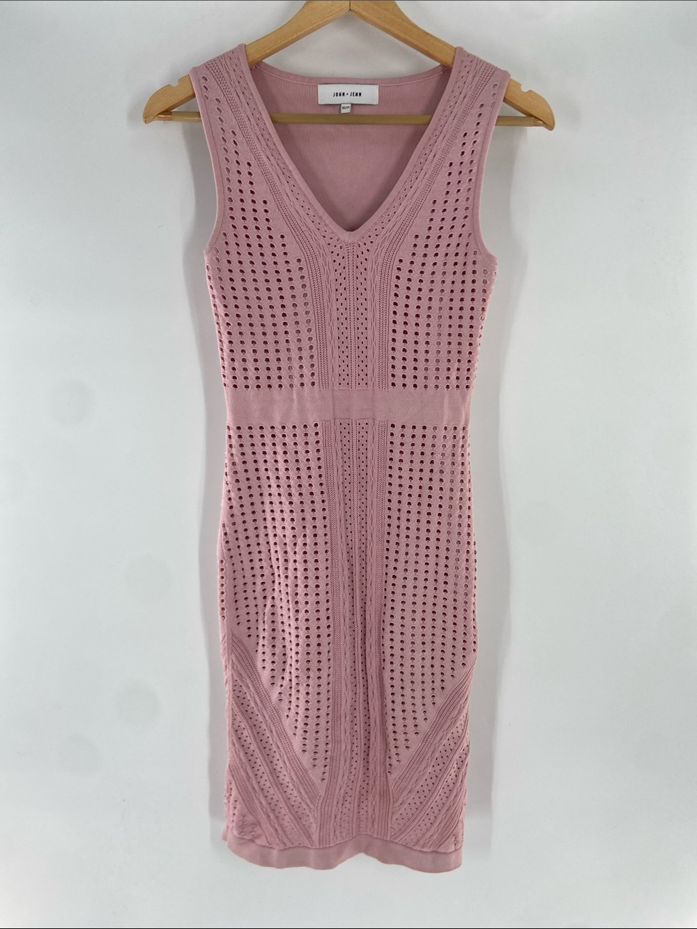 John + Jenn Pink Midi Dress Size XS Gently Used